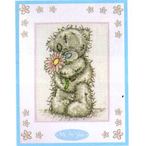 For You Me to You Bear Cross Stitch Kit inc Mount £13.99